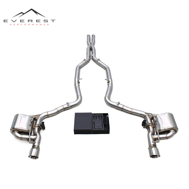 Catback Exhaust for Chrysler 300C V8 5.7L 2005-2010 Racing Stainless Steel Exhaust Pipe Muffler with Valve System