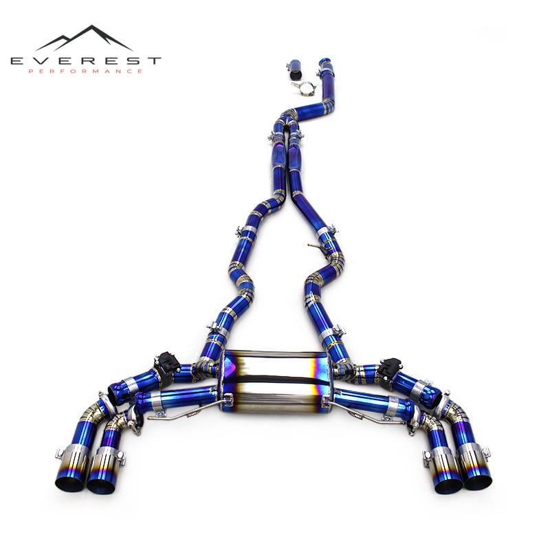 Catback Exhaust for BMW M240/M240i F22/G42 3.0T 2017-2023 Tuning Exhaust Titanium Pipe Muffler Exhaust System Car Parts Escape