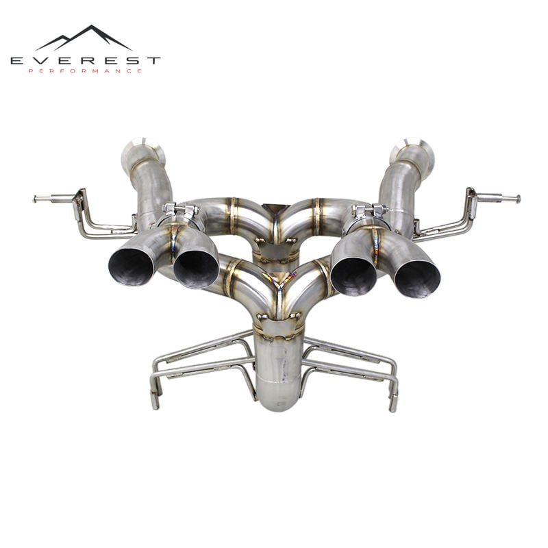Straight Through for Lamborghini Revuelto 6.5L V12 2023-2025 Racing Exhaust System Supersport Sound Pipes
