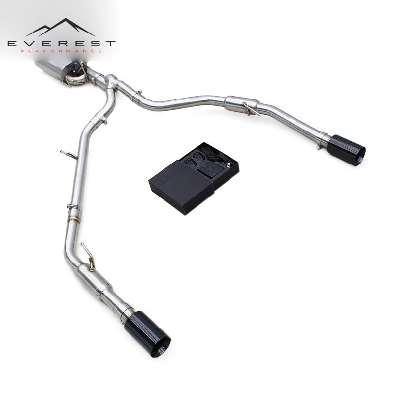 Catback Exhaust Pipes for Dodge RAM 1500 5.7L 2015-2023 Stainless Steel Muffler Valvetronic With Remote Control