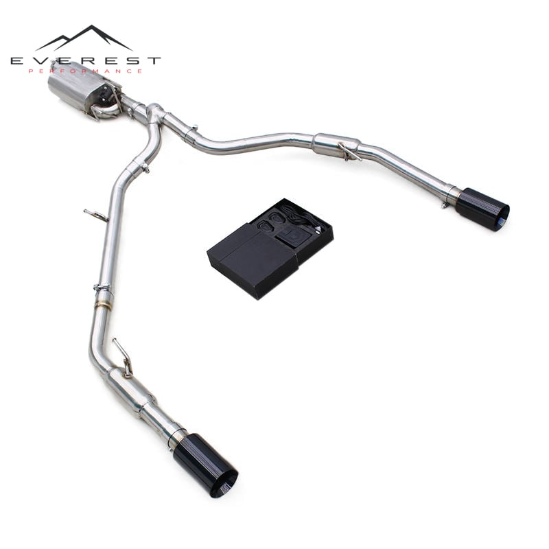 Catback Exhaust Pipes for Dodge RAM 1500 5.7L 2015-2023 Stainless Steel Muffler Valvetronic With Remote Control