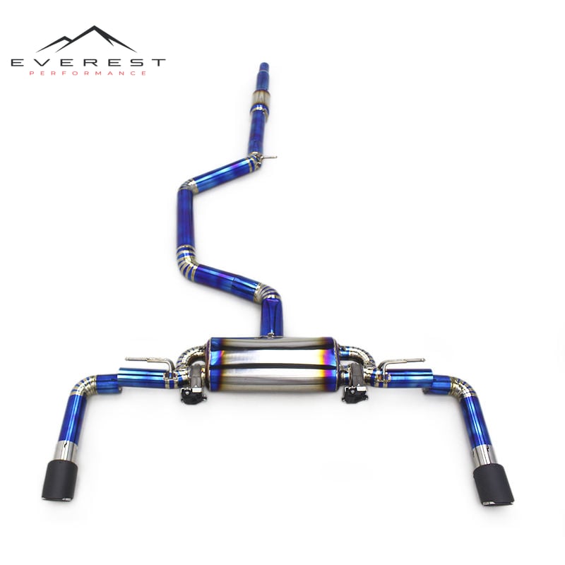Valvetronic Catback for VW GOLF 8/MK8/GTI 2.0T 2020-2024 Racing Escape Titanium Muffler Catback