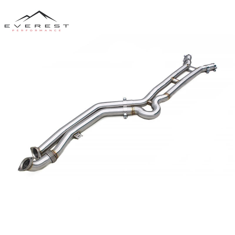 Auto H Mid Pipes for BMW M3/M4 G80/G82 CS 3.0T 2021-2024 Stainless Steel Exhaust System Deep Sounds