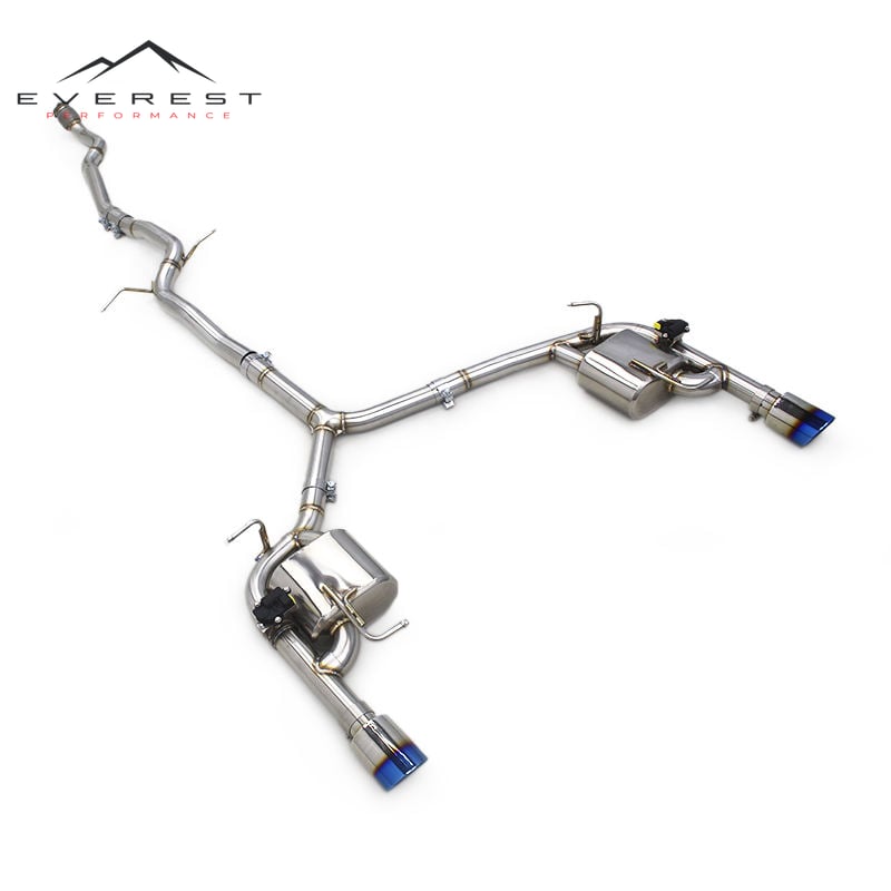 Exhaust Pipe System Muffler for Audi A4/A5 B8 2.0T 2013-2016 Racing Stainless Steel Escape Car Exhaust Pipes