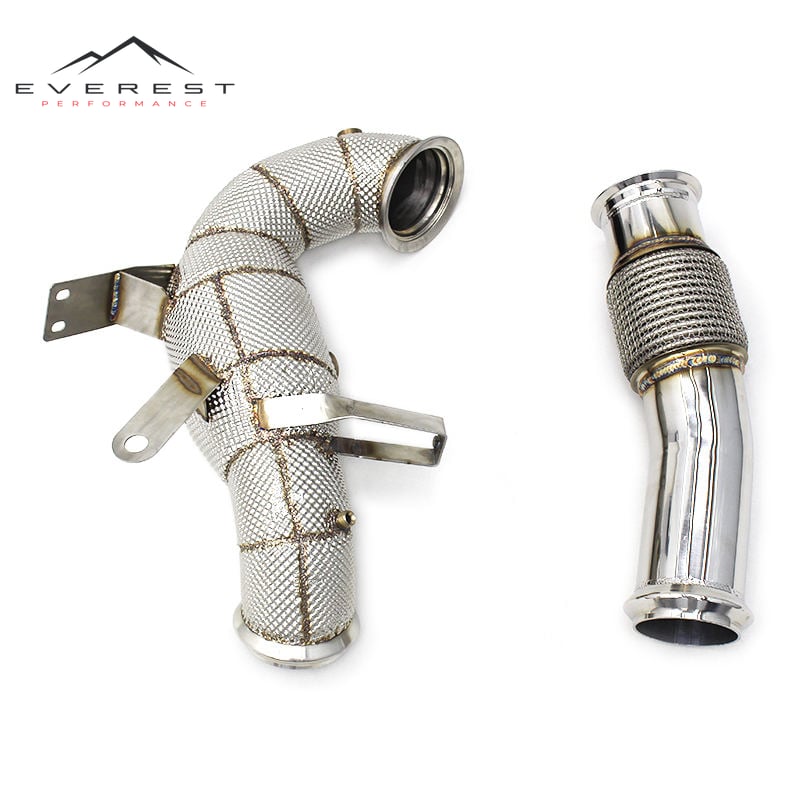 Exhaust Downpipe for Benz A45 A45S AMG W177 2.0T 2020-2022 Sport System