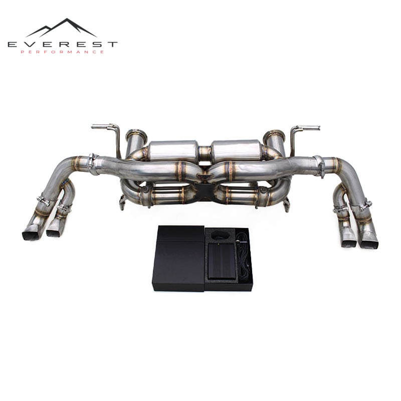 Custom Exhaust System for Audi R8 V10 5.2 2008-2016 Auto Car Parts Escape Catback Exhaust Stainless Steel Pipes