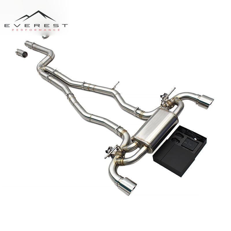 Racing Car Sport Exhaust for Toyota Supra A90 3.0T 2020-2023 304 Stainless Steel Muffler Pipes with Valved Control
