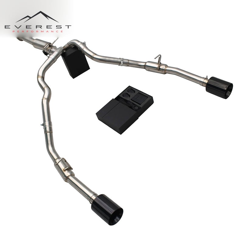 Stainless Steel Catback Exhaust for Dodge RAM 1500 DT V8 5.7L 2015-2025 Racing Exhaust Pipe Muffler with Valve System