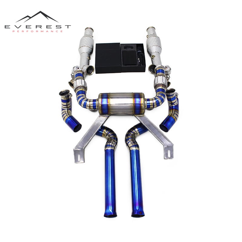 Valved Exhaust for Lamborghini Murcielago LP620/LP640/LP670 V12 6.2L/6.5L 2006-2016 Axle Back Exhaust System Header