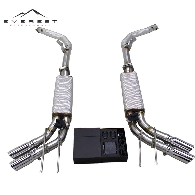Full Exhaust System for Mercedes-Benz G63 AMG W463 2013-2019 Performance Sport Header Downpipe Valvetronic Catback Muffler