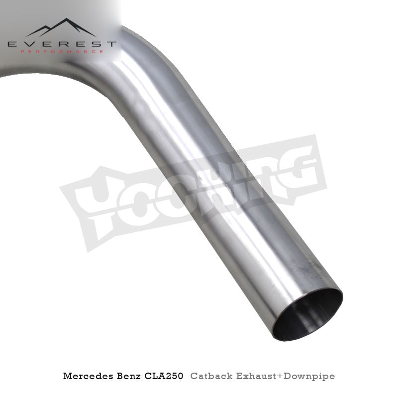 Catback Exhaust Pipe System for Mercedes-Benz CLA250 2.0T 2014-2021 Stainless Steel Full Exhaust Valvetronic Muffler