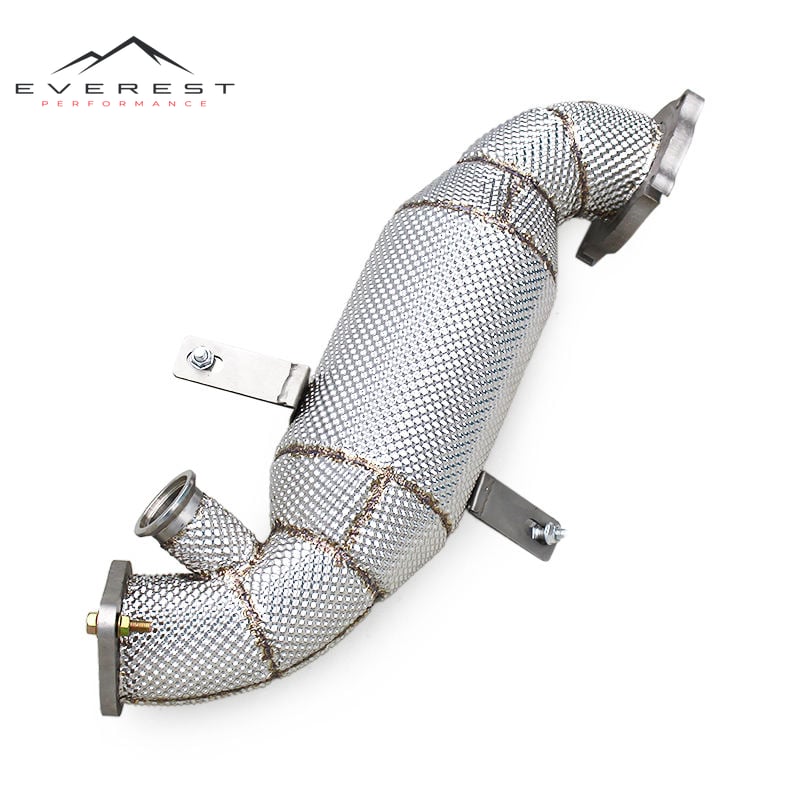 Performance Downpipe Exhaust Pipes for Alfa Romeo Giulia 2.0 2017+Stainless Steel Car Header