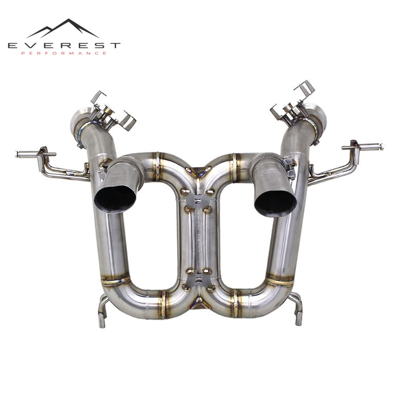 Custom Newest Catback Muffler SS304 Pipe for Lamborghini Revuelto V12 6.5 2024- Dynamic Sound Street Car Exhaust Free System
