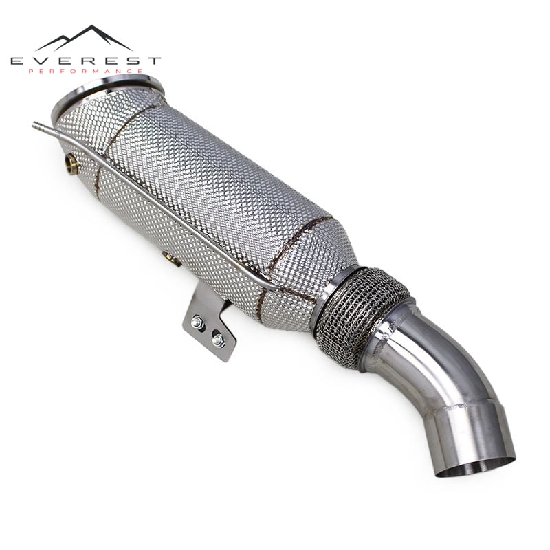 Race Performance Cat Downpipe for BMW X5/X6 G05/G06 B58 3.0T 2019-2023 100/200/300cell Stainless Steel Downpipe Exhaust System