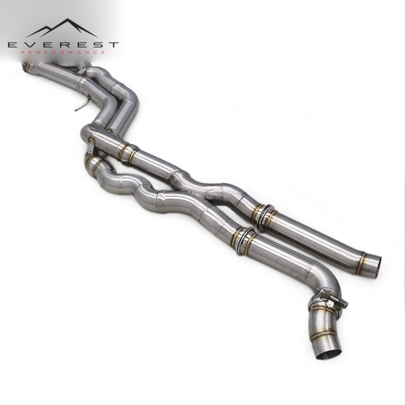 Auto Exhaust Equal Length Midpipe Ready Stock for BMW M2C M2 Competition F87 S55 3.0T 2018-2023 Racing Car SS304 Exhaust Pipe