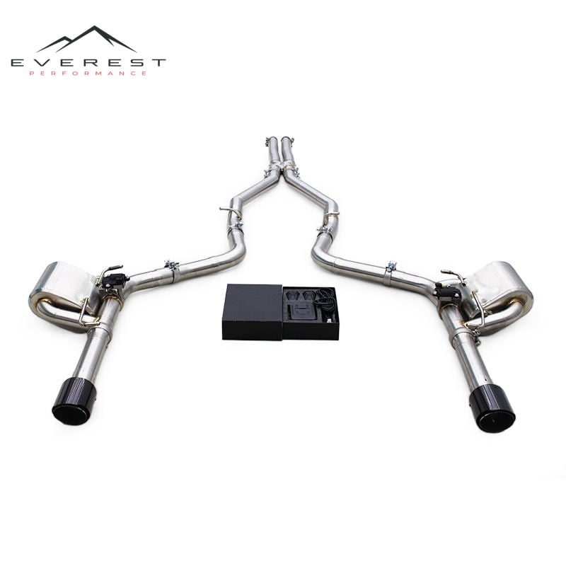 SS304 Exhaust Pipe System for Dodge Charger V6 3.6L 2012-2019 High Quality Valvetronic Catback Exhaust