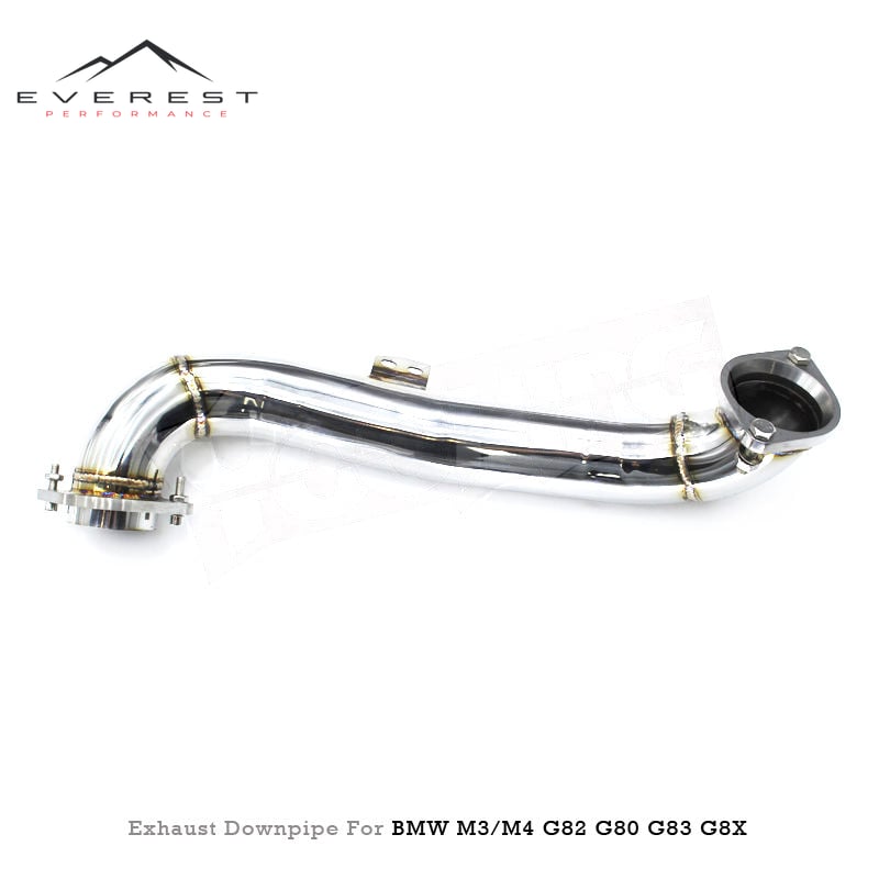 Exhaust Downpipe for BMW M3/M4 G82 G80 G83 G8X 3.0T 2019-2022 Downpipe Heatshield Header Exhaust Pipe