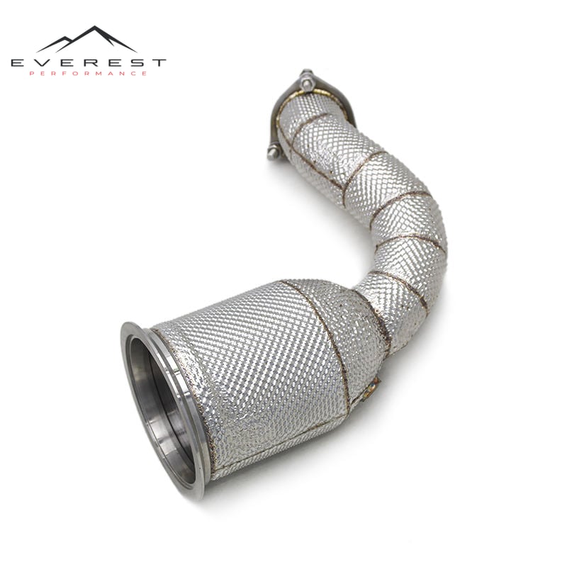 Performance Downpipe for Porsche Cayenne COUPE 3.0T 2017-2020 Stainless Steel Exhaust Pipes Escape Exhaust Down Pipe