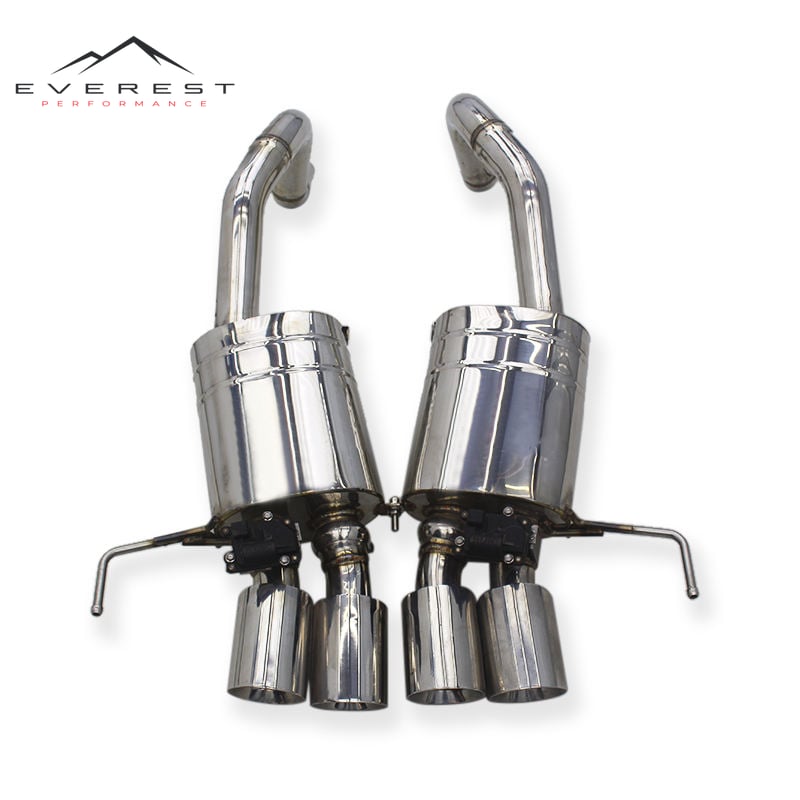 Performance Valvetronic Exhaust Muffler Stainless Steel Pipe Rear Catback for Chevrolet Corvette C7 6.2L 2014-2019
