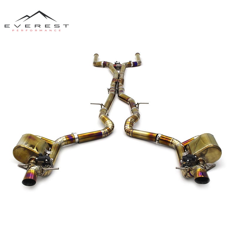 Titanium Catback Exhaust Pipe for Mercedes-Benz AMG GT63/GT63S 2019-2023 Racing Car Exhaust Valvetronic Muffler System