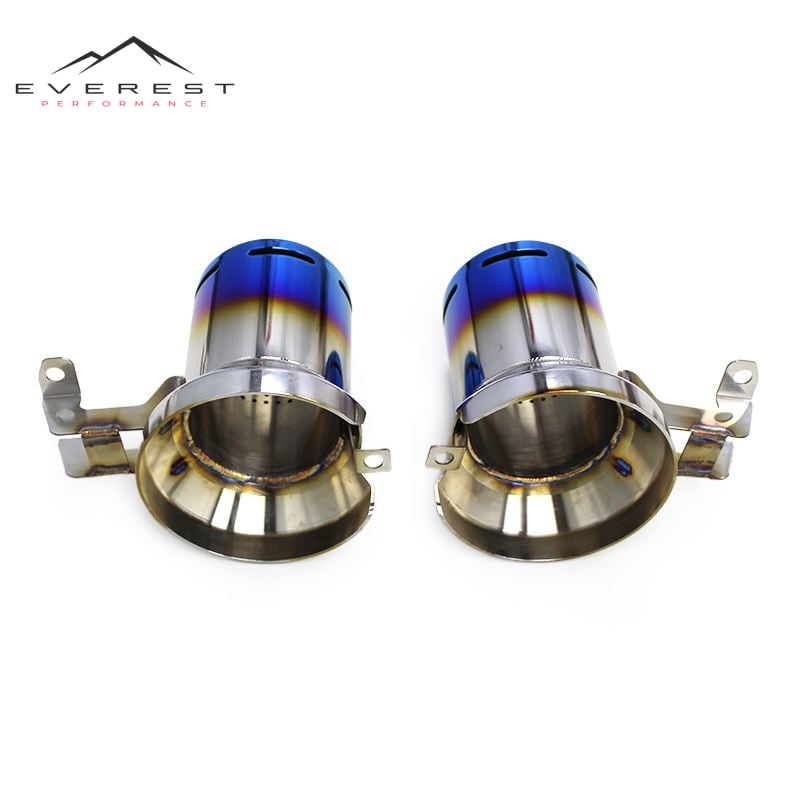 Race Sport Exhaust Tips for Lamborghini Aventador SVJ Titanium Tail Throat Racing Sport Car Exhaust System