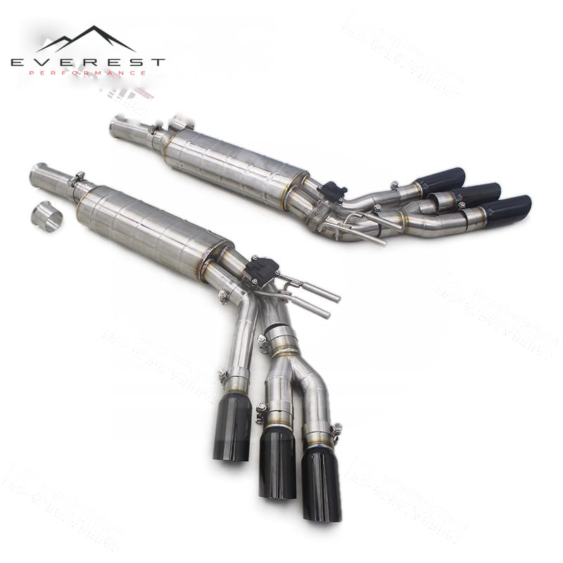 Stainless Steel Catback Exhaust System for Mercedes-Benz G63 AMG W464 2019-2023 Racing Exhaust Valvetronic Muffler Pipe