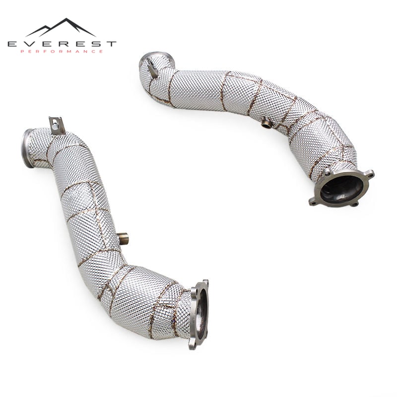 Catalyst Catted Downpipe for Mclaren 720S 4.0T 2017-2019 Stainless Steel Exhaust Downpipe