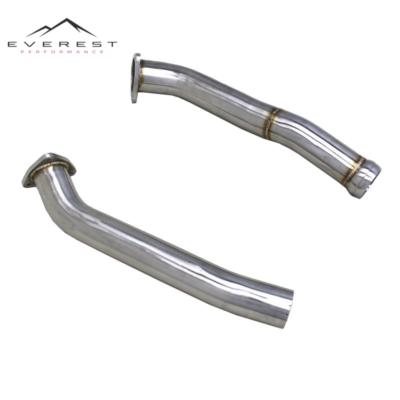 Custom Header Downpipe Front Pipe for Aston Martin V8 Vantage 4.7 2009-2022 SS304 Free Flow Pipes Muffler Exhaust System