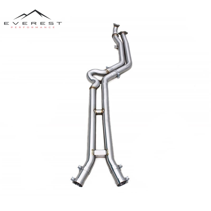 SS304L Exhaust Middle H Pipe for BMW M3/M4 G80/G82 CS 3.0T 2021-2024 Performance Upgraded Exhaust Pipes G8X Mid Pipe