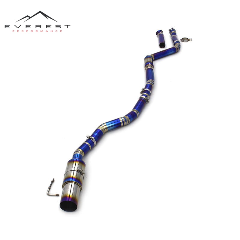 Catback Pipe for Toyota SUPRA A90 3.0T 2017-2023 Engine Performance Titanium Straight Exhaust Pipe Muffler Car Part