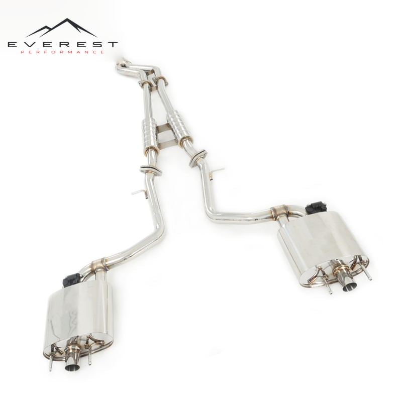 Car Exhaust Catback Muffler for Lexus IS200T/GS200T 2.0T 2015-2019 Stainless Steel Exhaust Pipes Valvetronic Exhaust Muffler