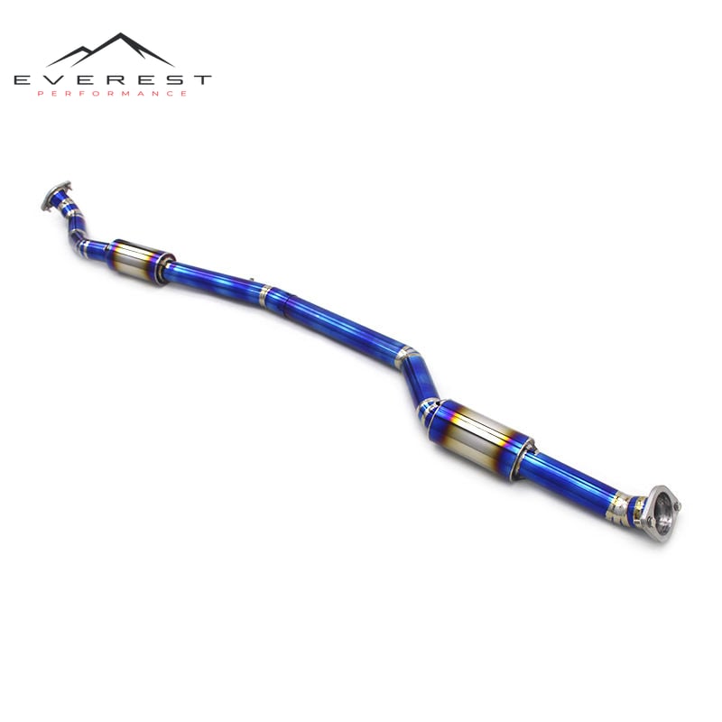 Custom Titanium Mid Pipe for Mazda MX-5 NC 2.0 2009-2014 Performance Car Center Pipes Muffler Exhaust System Car Parts