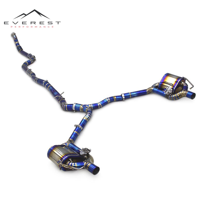 Titanium Exhaust Pipe for Mercedes-Benz E53 AMG W213 3.0T 2019-2023 Escape Muffler Catback Exhaust Racing Car Exhaust System