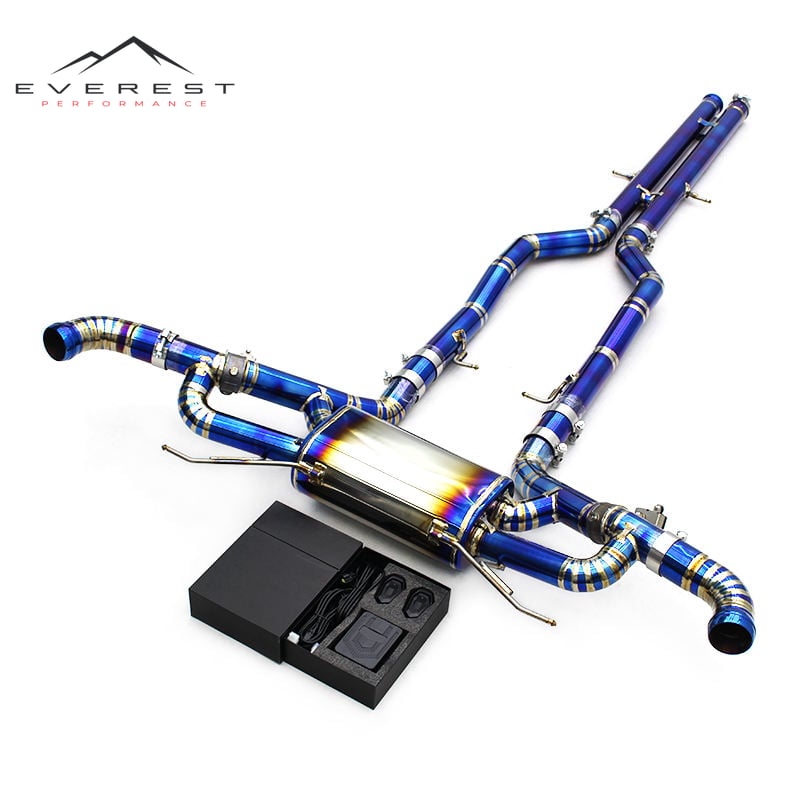 Direct Fitment Exhaust Pipe for Aston Martin DBX 707 V8 4.0TT 2022-2025 Valvetronic Muffler Titanium Lightweight Catback
