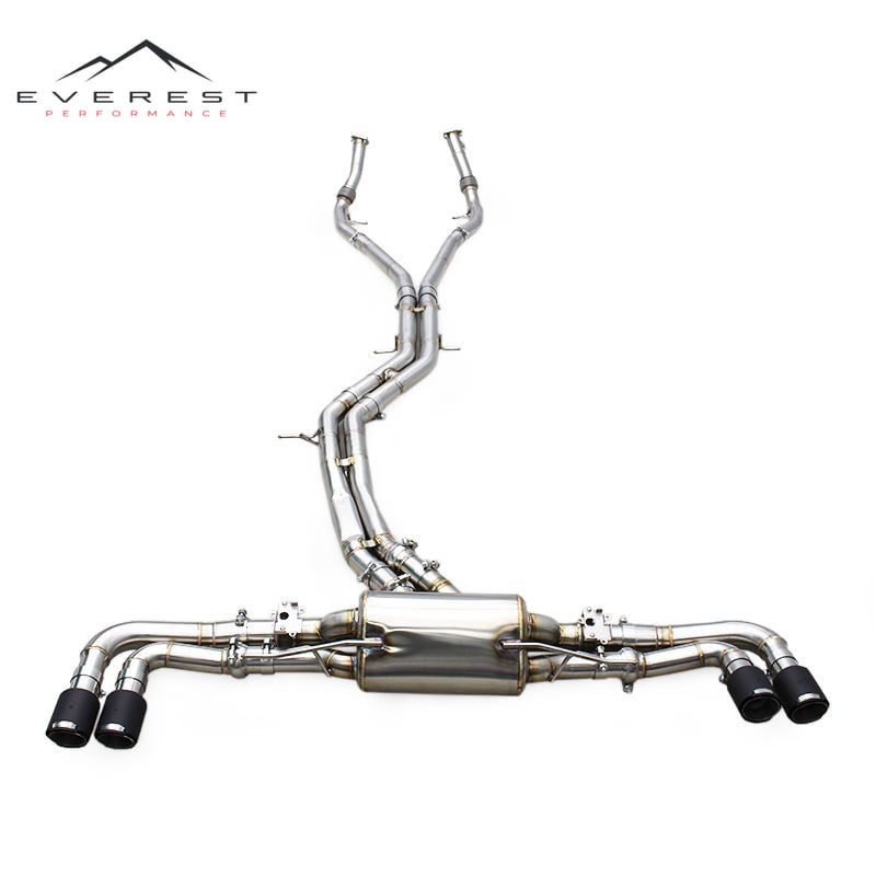 SS304 Exhaust Pipe System for for Audi RS Q8/RSQ8 4.0T 2021-2024 Valves Catback Exhaust System
