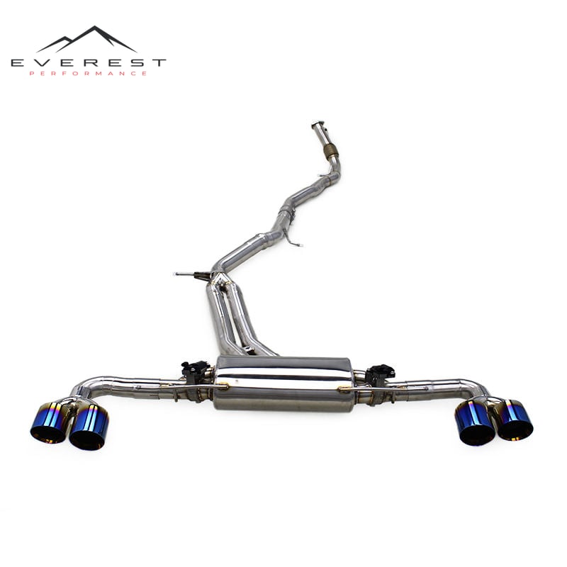 Stainless Steel Catback Exhaust for Audi Q8 2.0T/3.0T 2019-2024 Racing Valve Control Escape Exhaust Pipe System Muffler