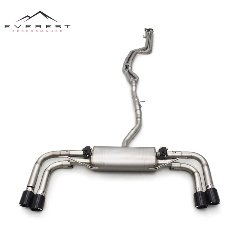 Tuning 304 Stainless Steel Exhaust Pipes for BMW X3 F25 N55 3.0T 2011-2017 Muffler Catback Exhaust Escape Car Exhaust System
