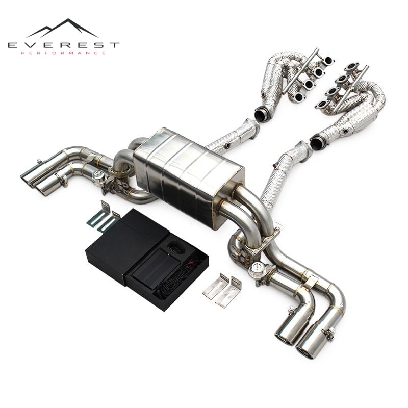 Full Catback Exhaust for Ferrari 360/F360 3.6L Modena/Spider 2003-2005 StainlessSteel Exhaust Pipe Muffler with Downpipe