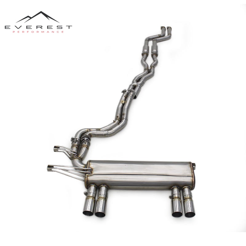 Performance Catback Exhaust System for BMW M3 E46 2004-2006 Stainless Steel Exhaust Pipes Escape Valve Exhaust Muffler