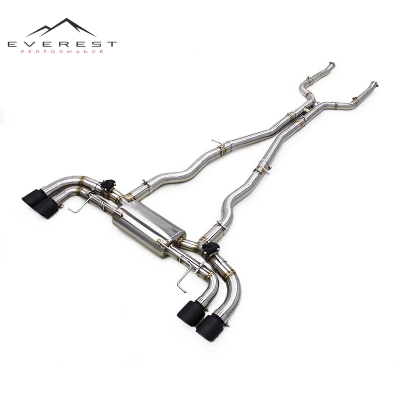 Catback Exhaust for BMW M550 M550i G30 N63 4.4TT 2017-2022 Performance SUS304 Pipe Muffler Valvetronic Exhaust System