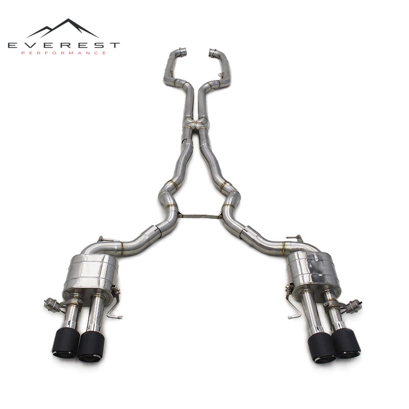 304 Stainless Steel Exhaust Pipe for BMW M5 F10/F15 4.4TT 2012-2016 Escape Catback Exhaust Muffler Car Exhaust System