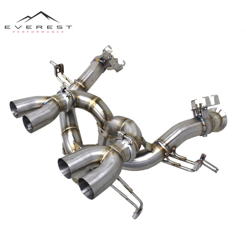 Stainless Steel Catback for Lamborghini Revuelto 6.5L V12 2023-2025 Racing Car Straight Exhaust Pipes