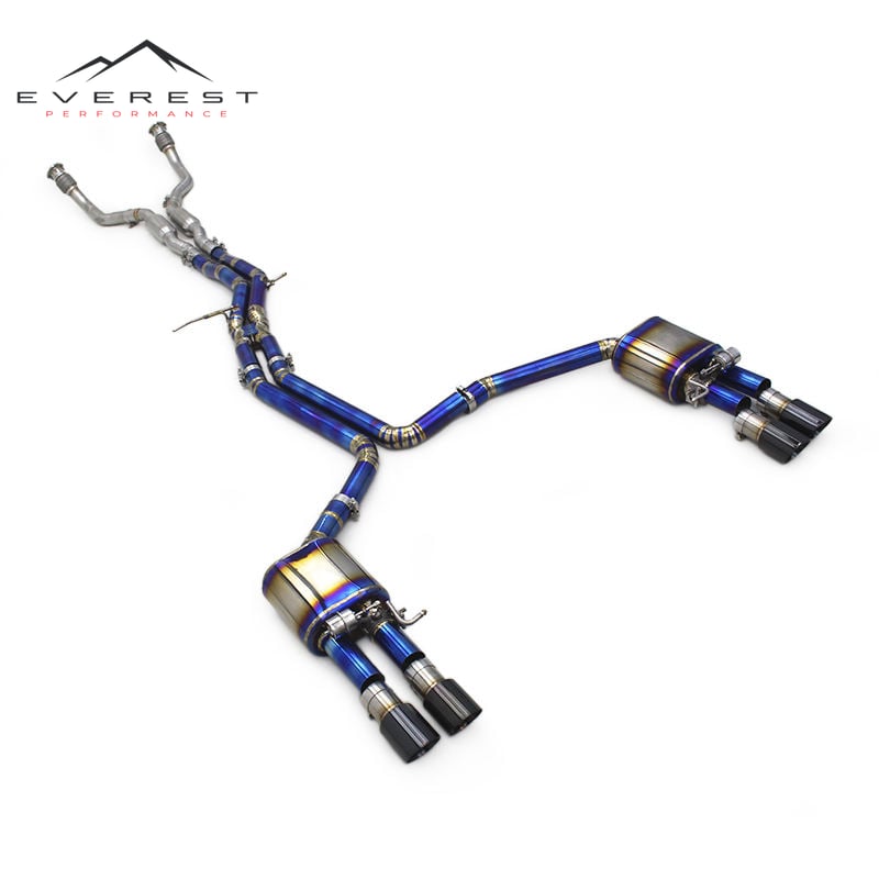 Titanium Catback Exhaust for Audi S4 S5 B8.5 3.0T 2013-2019 Titanium Exhaust Pipe Racing Car Exhaust System