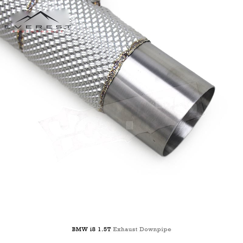 Stainless Steel Straight Downpipe Exhaust Pipes System for BMW I8 1.5T 2014-2023 High Quality