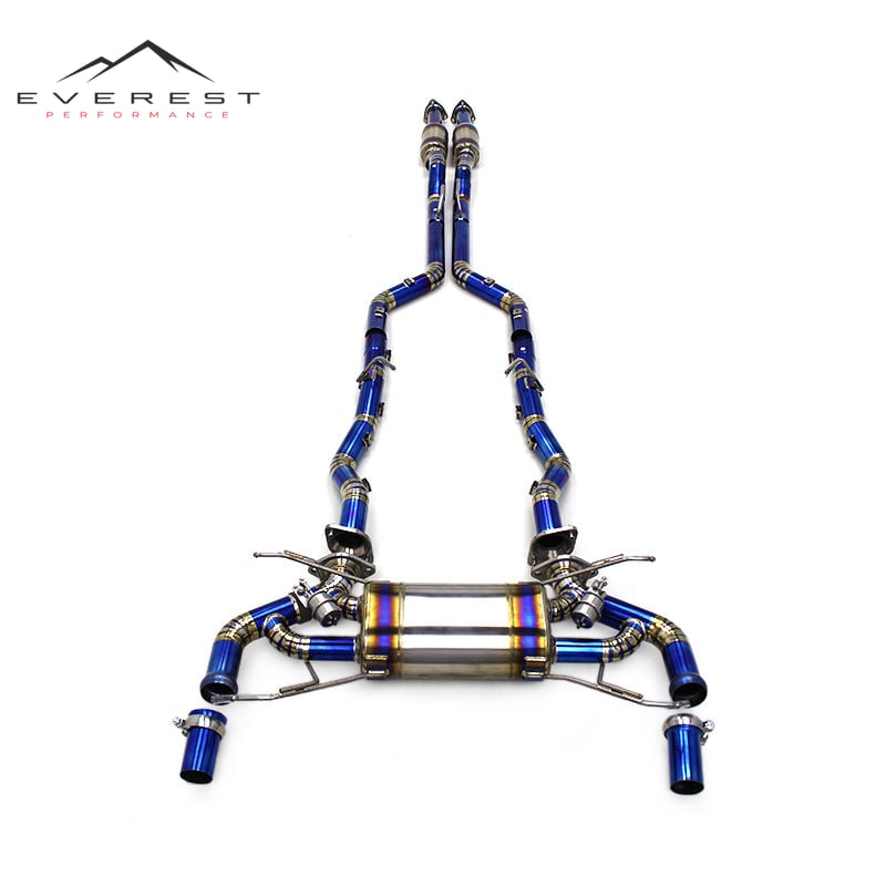 Auto Parts Vacuum Valve Catback Exhaust for Aston Martin DB9 DB11 4.0 5.9 2012-2020 Titanium Motorsport Exhaust Pipes Muffler