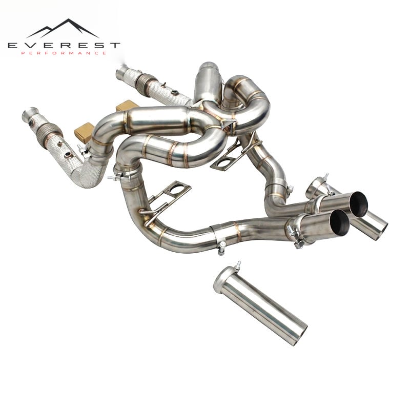 SUS304 Pipes Catback Muffler Header for Lamborghini Murcielago LP620/LP640/LP670 V12 6.5L 2006-2016 Exhaust System