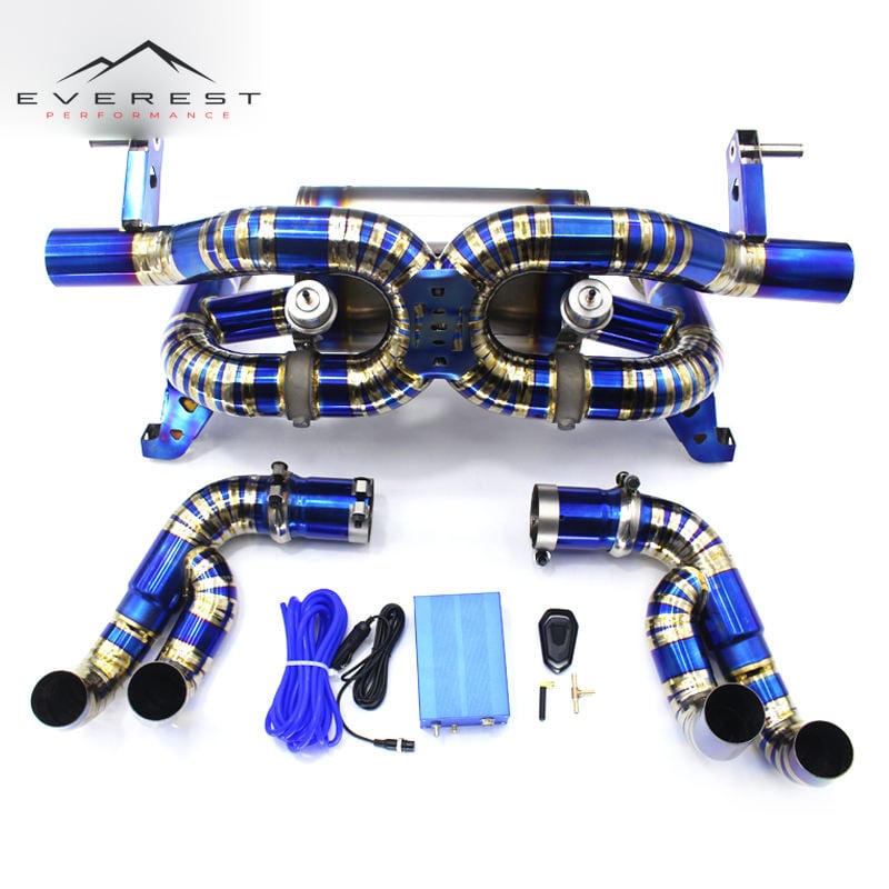 Catback Exhaust for Lamborghini Huracan 5.2 LP580-2 LP610-4 2014- High Performance Titanium Alloy Exhaust Downpipe