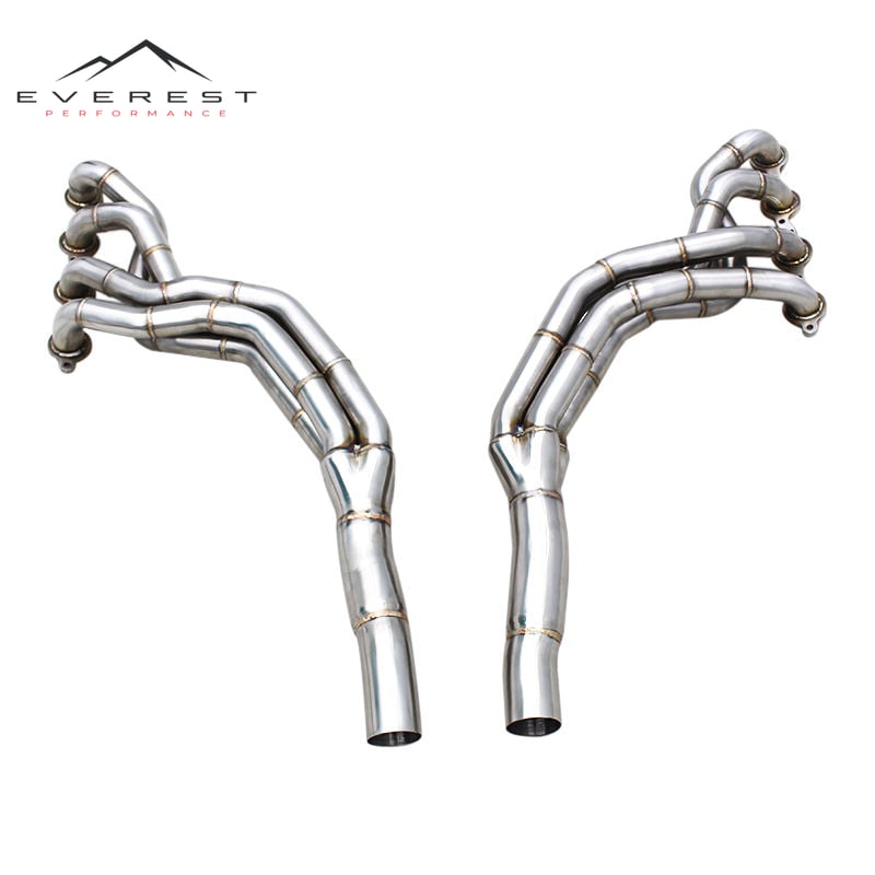 Custom Exhaust Pipe for Chevrolet Camaro ZL1 V8 6.2L 2010-2015 Stainless Steel Exhaust Pipe Long Tube Manifold Header