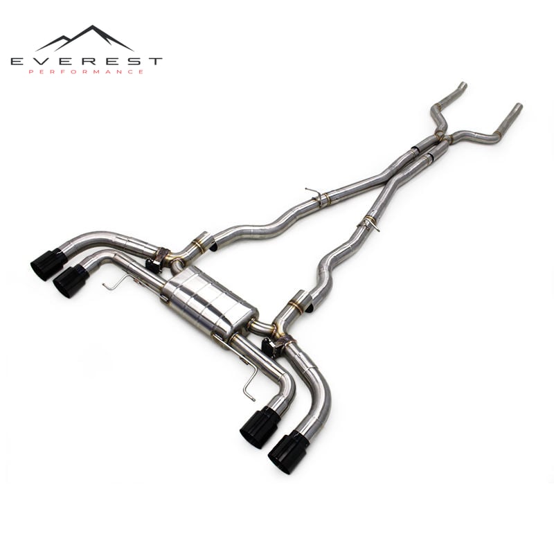 Catback Muffler for BMW M550 M550i G30 N63 4.4TT 2019-2025 Escape SUS304 Pipe With Eletronic Valve Exhaust System
