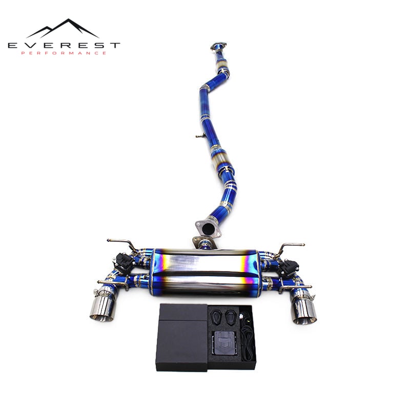 Custom Valvetronic Exhaust System for Mazda MX-5 NC 2.0L 2009-2014 Performance Auto Car Titanium Catback Muffler with Controller